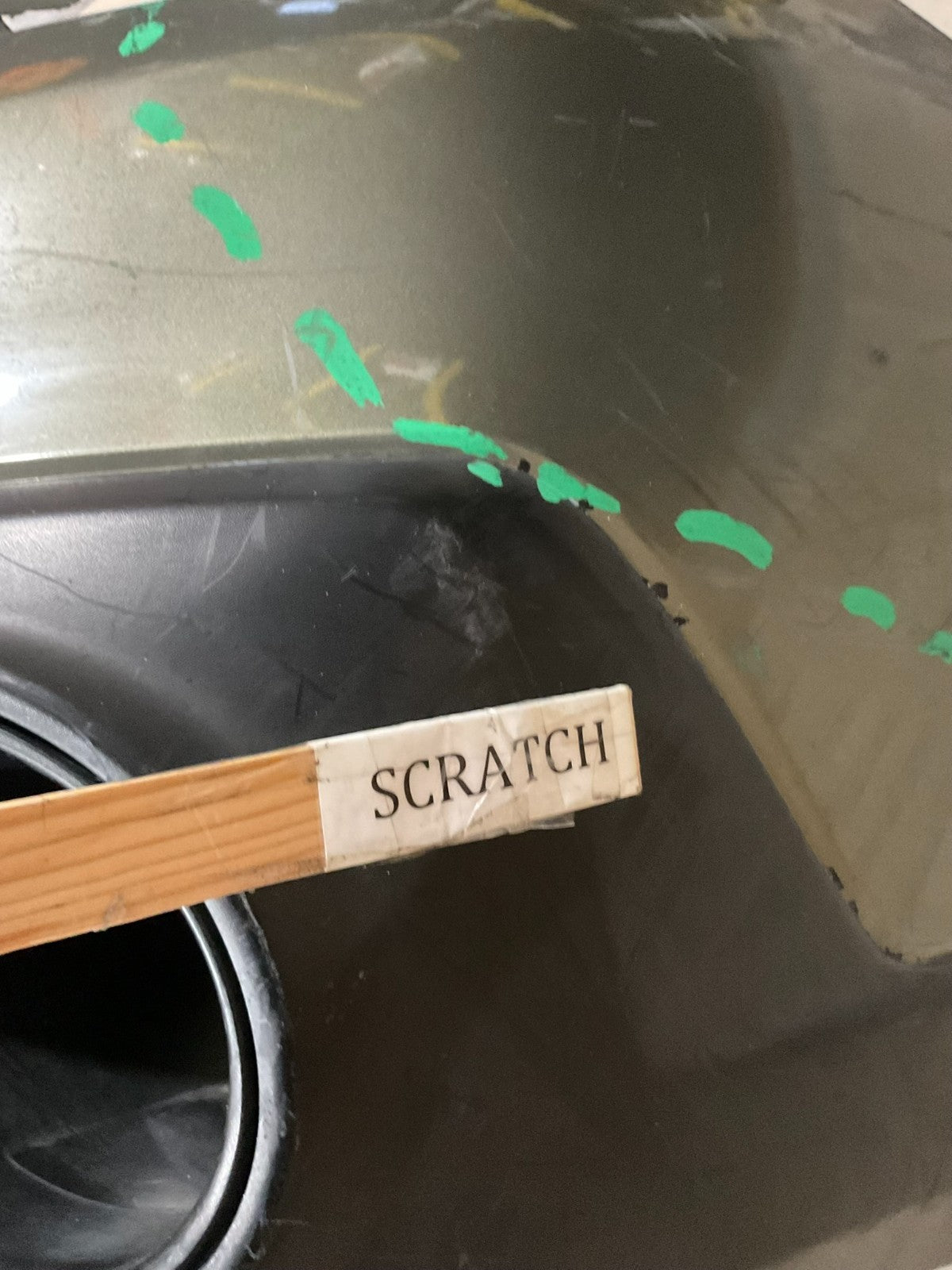 Front Bumper Cover Green 2015-2017 Subaru Outback CAPA