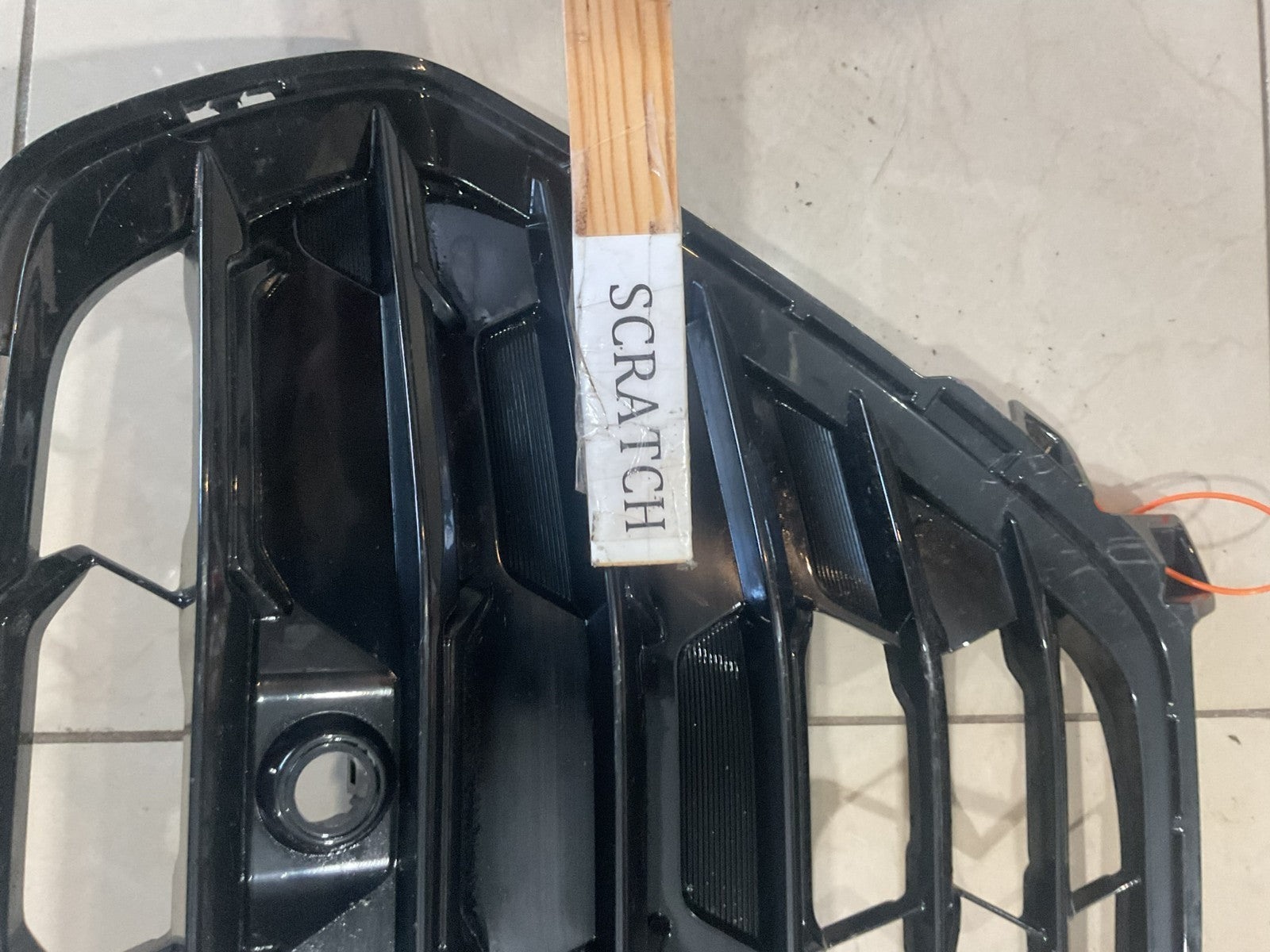 Grill Grille Black Toyota Highlander 2024 53112+0e400 OEM