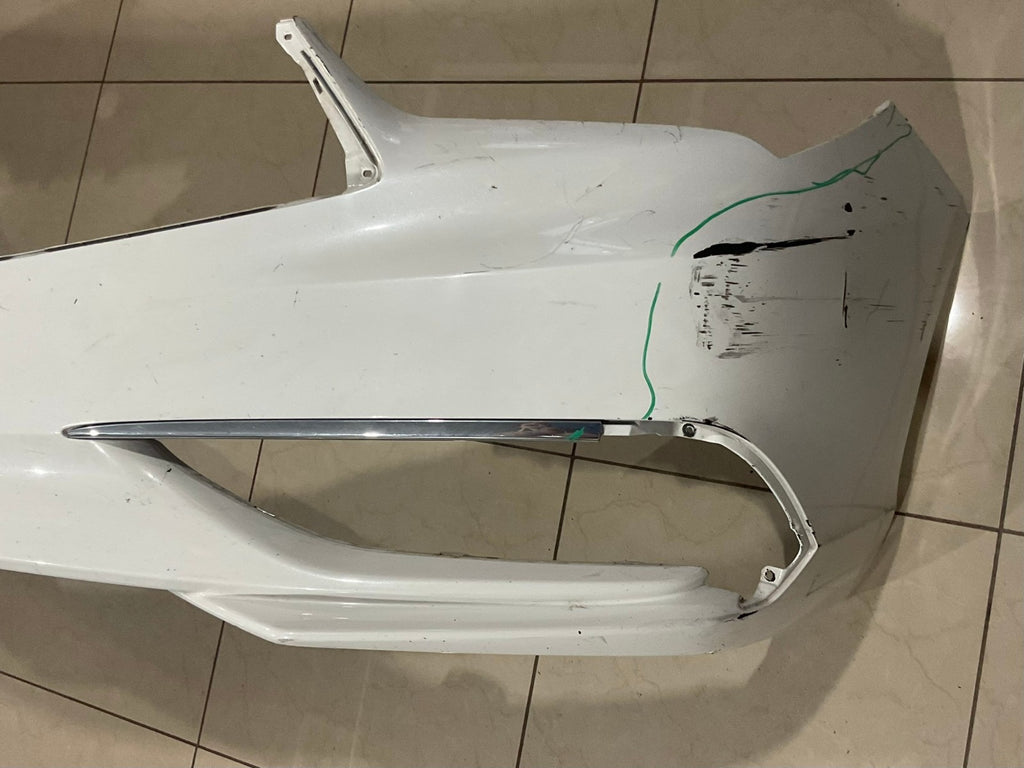 Front Bumper Cover White 2018 2019 2020 Acura TLX 71101+TZ3+A200 OEM