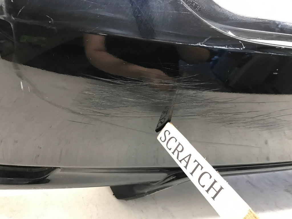 Rear Bumper Cover Toyota Camry SE XSE Hybrid SE w/Sensor Holes Black 18-19 OEM