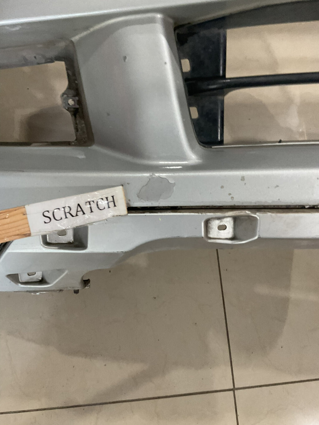 Front Bumper Cover Silver Acura MDX 2004 2005 2006 71101+S3VX+ZZ00 OEM