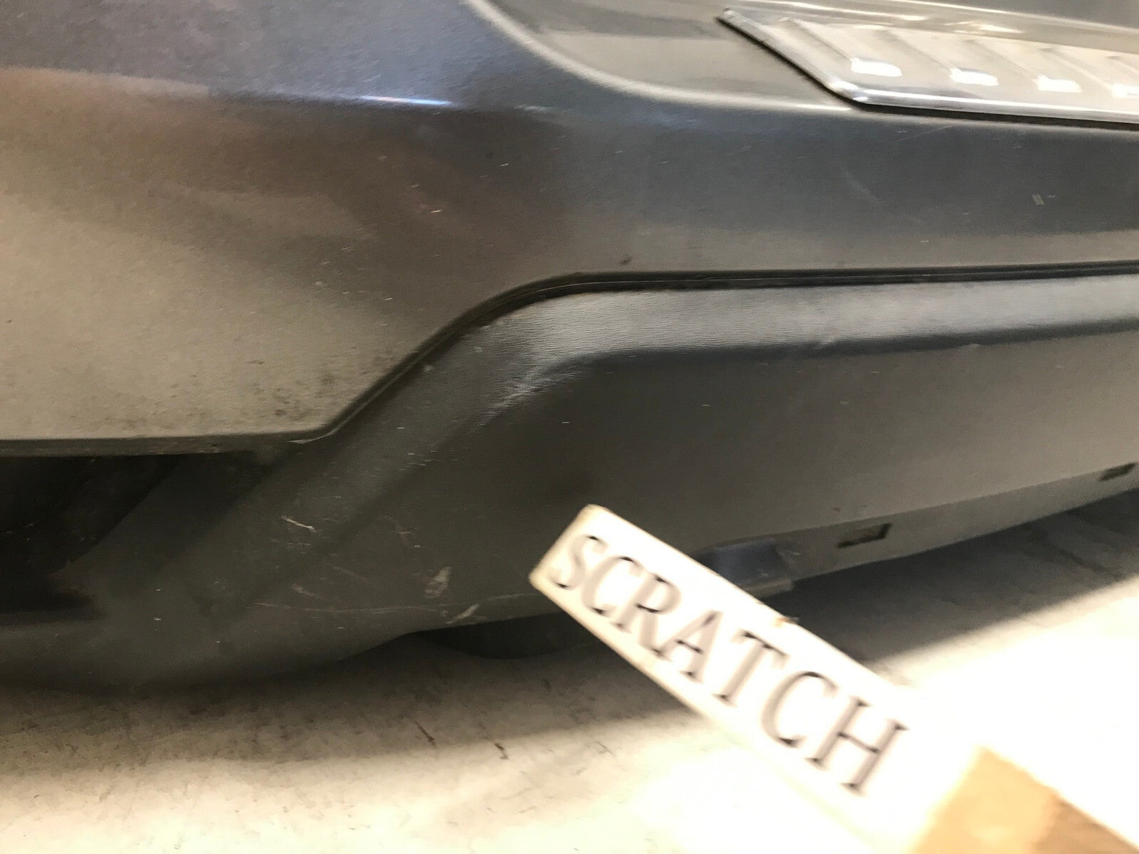 Rear Bumper Cover Gray 2017-2018 Nissan Rogue S/SL/SV/Hybrid 85022-6FL0H OEM