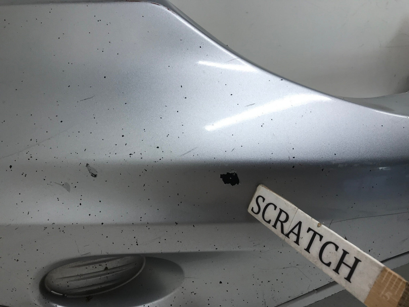 Front Upper Bumper Cover Silver 2010-2011 Honda CR-V 71101-SWA-ZZ00 OEM