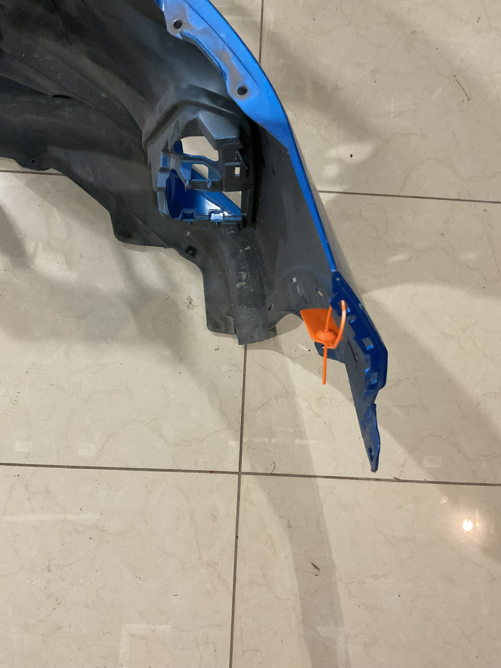 Front Bumper Cover Blue 2021 2022  Nissan Kicks