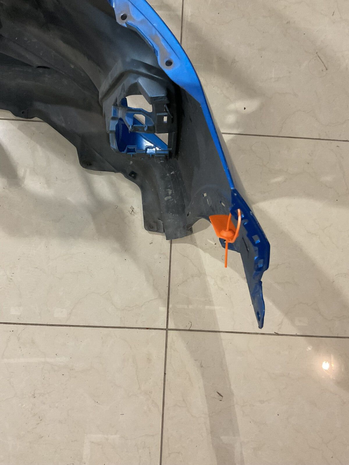 Front Bumper Cover Blue 2021 2022  Nissan Kicks