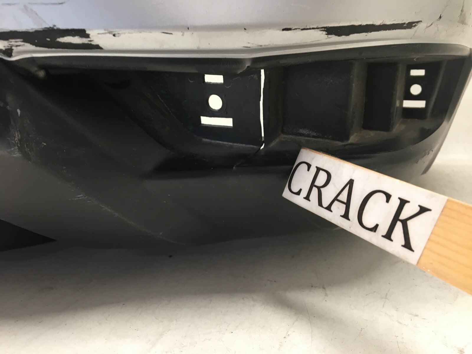 Rear Bumper Cover Nissan Rogue S SL SV Hybrid w/Sens Holes 17-19 85022-5HK0H OEM