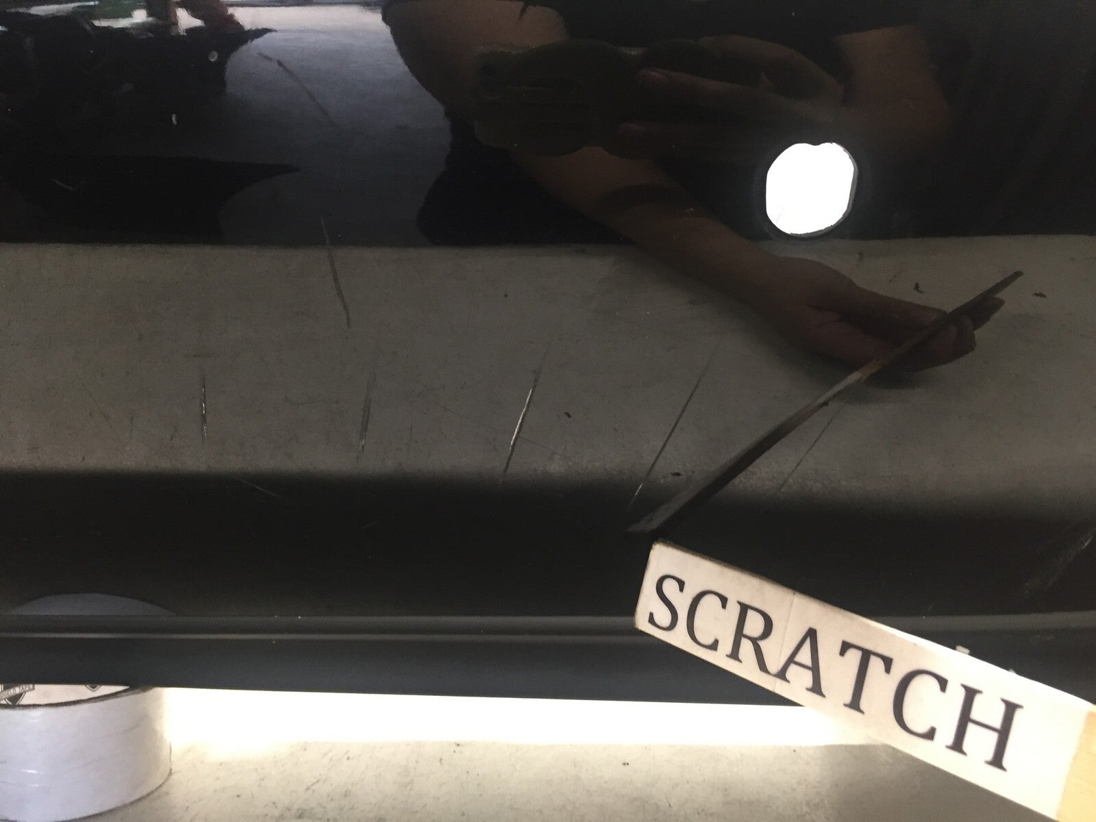Rear Bumper Cover Lexus RX350 RX450H Base F-Sport w/Sensor Holes 2011-2015 OEM2