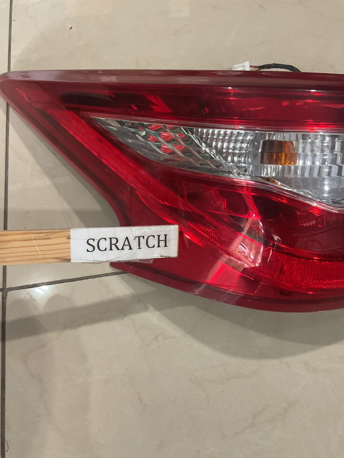 Tail Light Left LH Driver 2016-2018 Nissan Altima CAPA