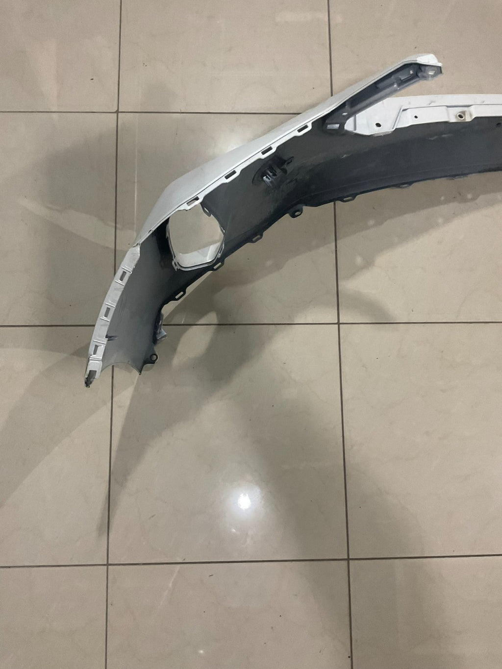 Front Bumper Cover White 2022-2025 Acura RDX CAPA