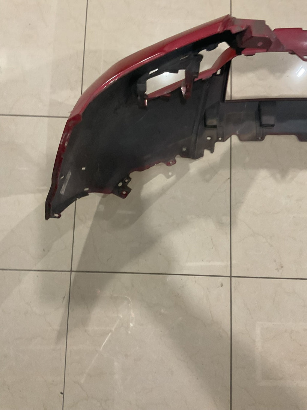 Front Bumper Cover Red Toyota Tacoma SR SR5 Ltd 16-19 52119+04220 OEM