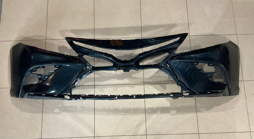 Front Bumper Cover Dark Blue 2018-2020 Toyota Camry Sport SE 52119+06E20 OEM