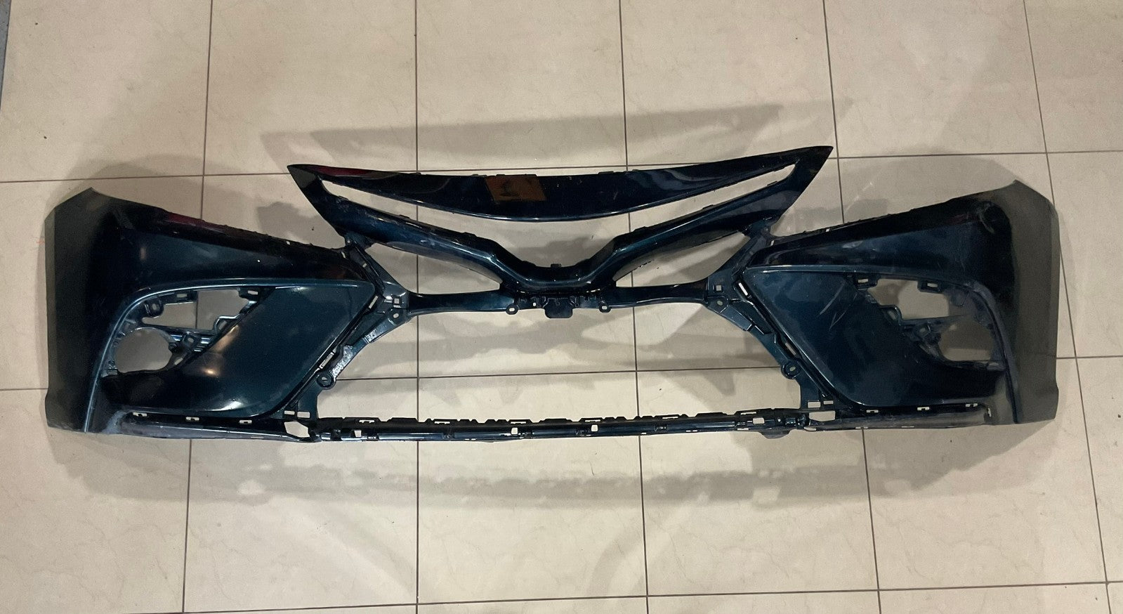 Front Bumper Cover Dark Blue 2018-2020 Toyota Camry Sport SE 52119+06E20 OEM