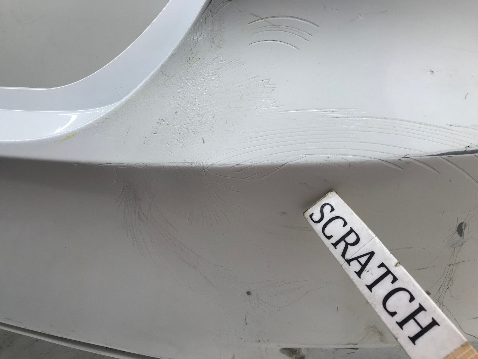 Rear Bumper Cover Toyota Camry SE XSE Hybrid SE 4X7 White 18 19 52159-06B30 OEM2