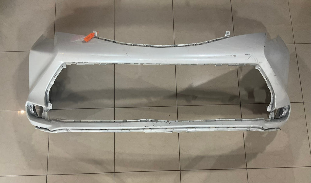 Front Bumper LOCAL White Toyota Sienna Silver 2020 2021 2022 52119+08100 OEM