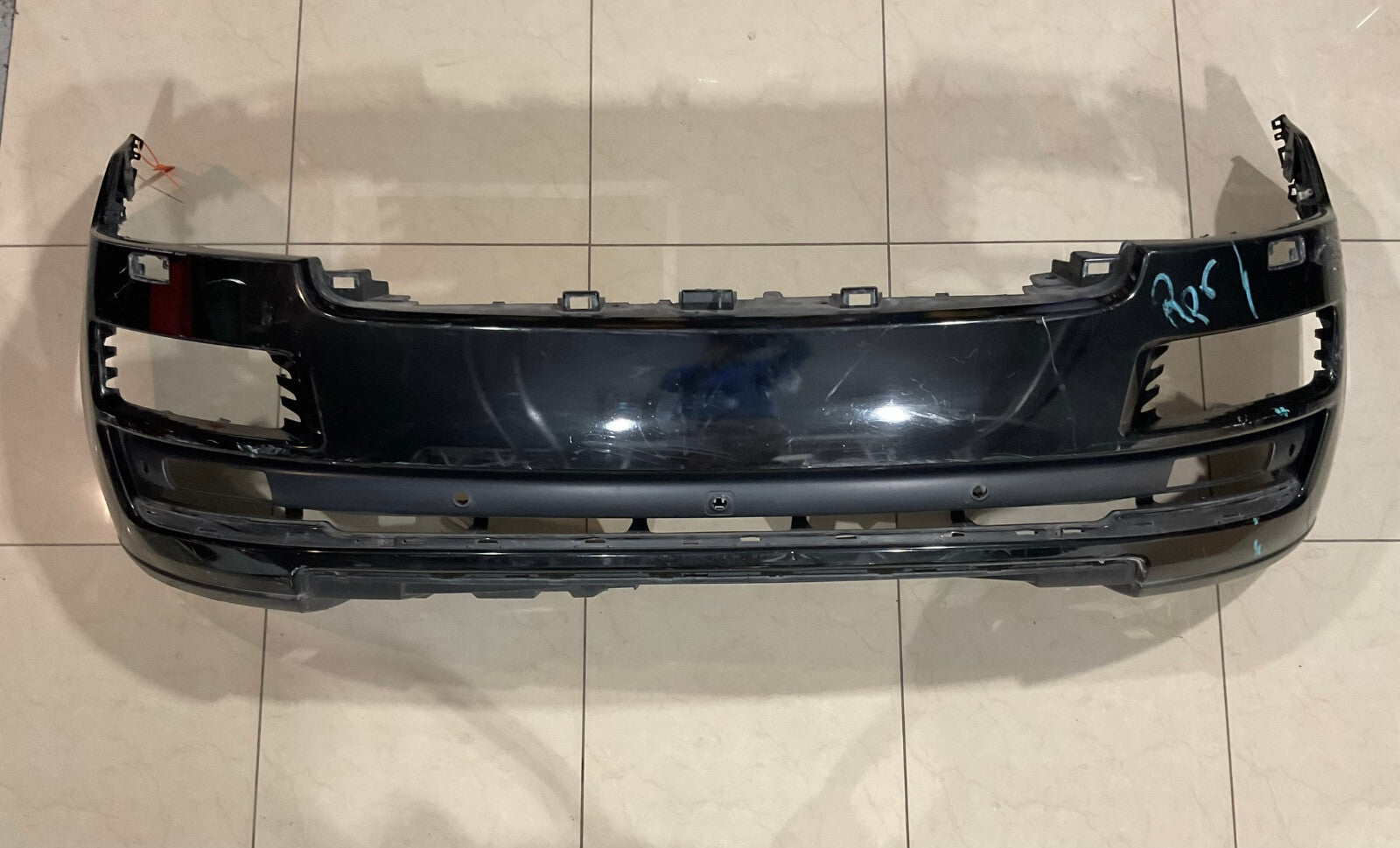 Front Bumper Cover Black 2013-2017 Land Rover L405 CK52-17F003 OEM