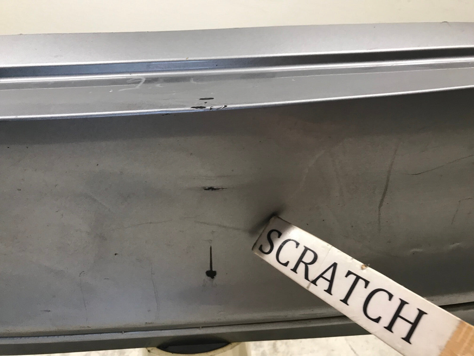 Rear Bumper Cover Silver 2015-2017 Chrysler 200 1UW74TRMAC OEM