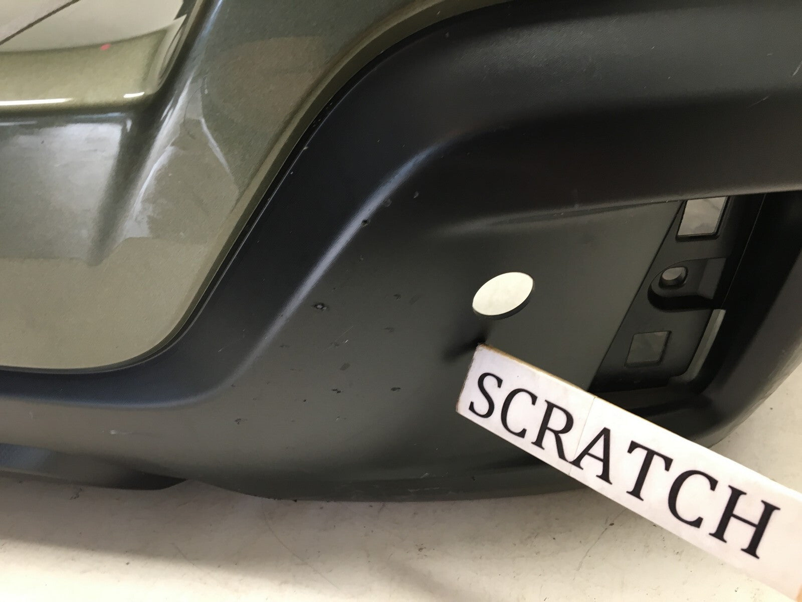 Rear Bumper Cover Subaru Outback w/o Sensor Holes 2018 2019 57704AL18A OEM