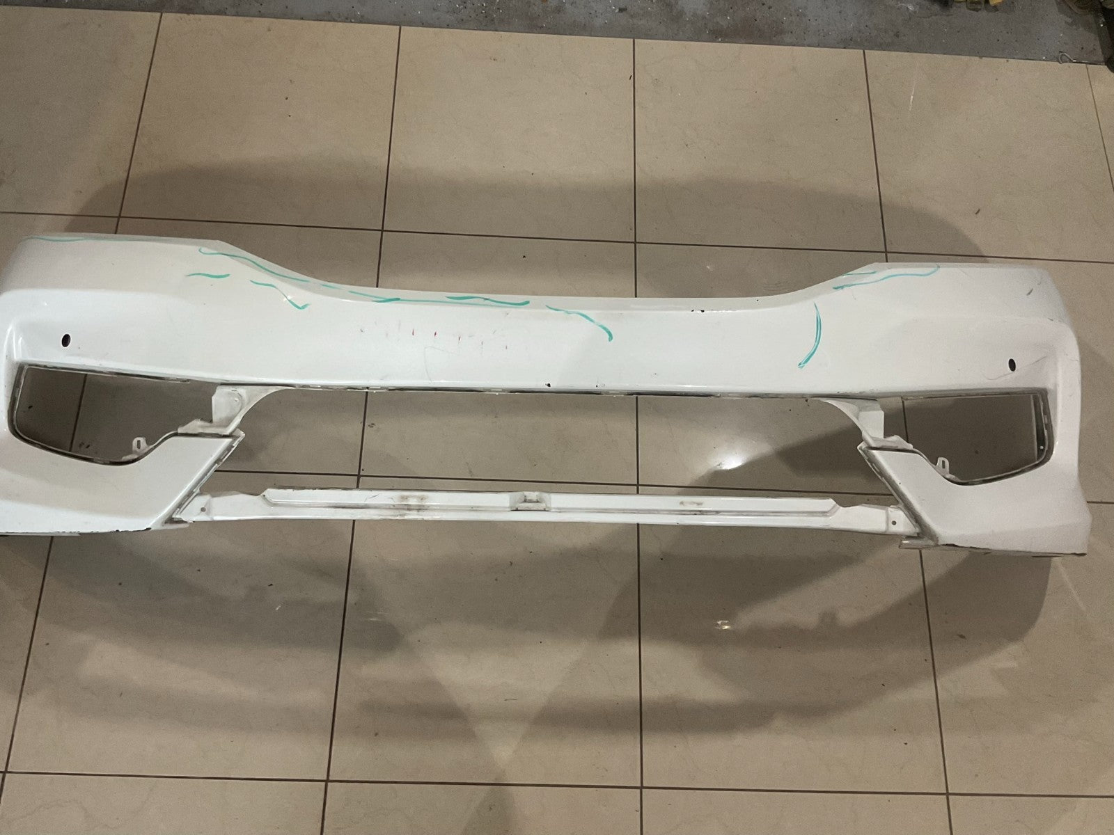Front Bumper Cover White 2016 2017 Honda Accord 71101+tf2+a000 OEM
