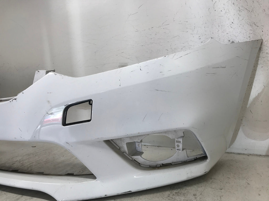 Front Bumper Cover White 2016-2019 Nissan Sentra 62022-6YU0H OEM