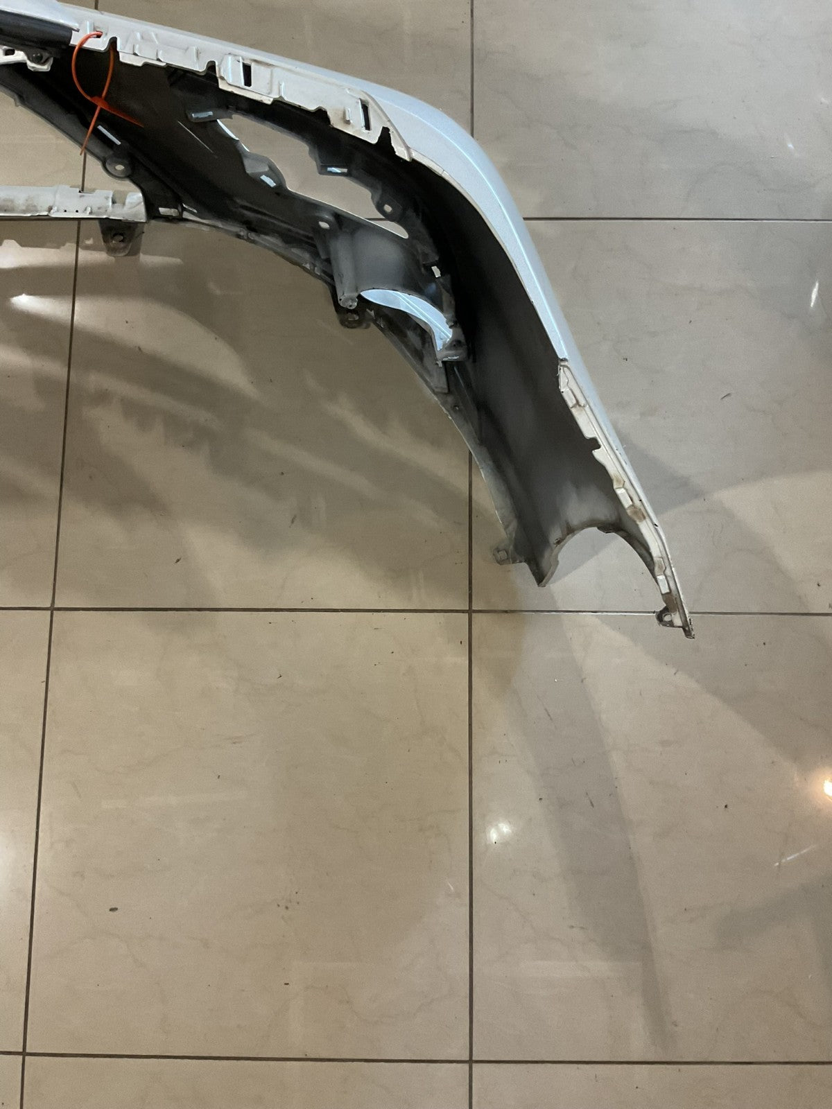 Front Bumper Cover White Toyota Camry 2018 2019 52119+06e30 OEM