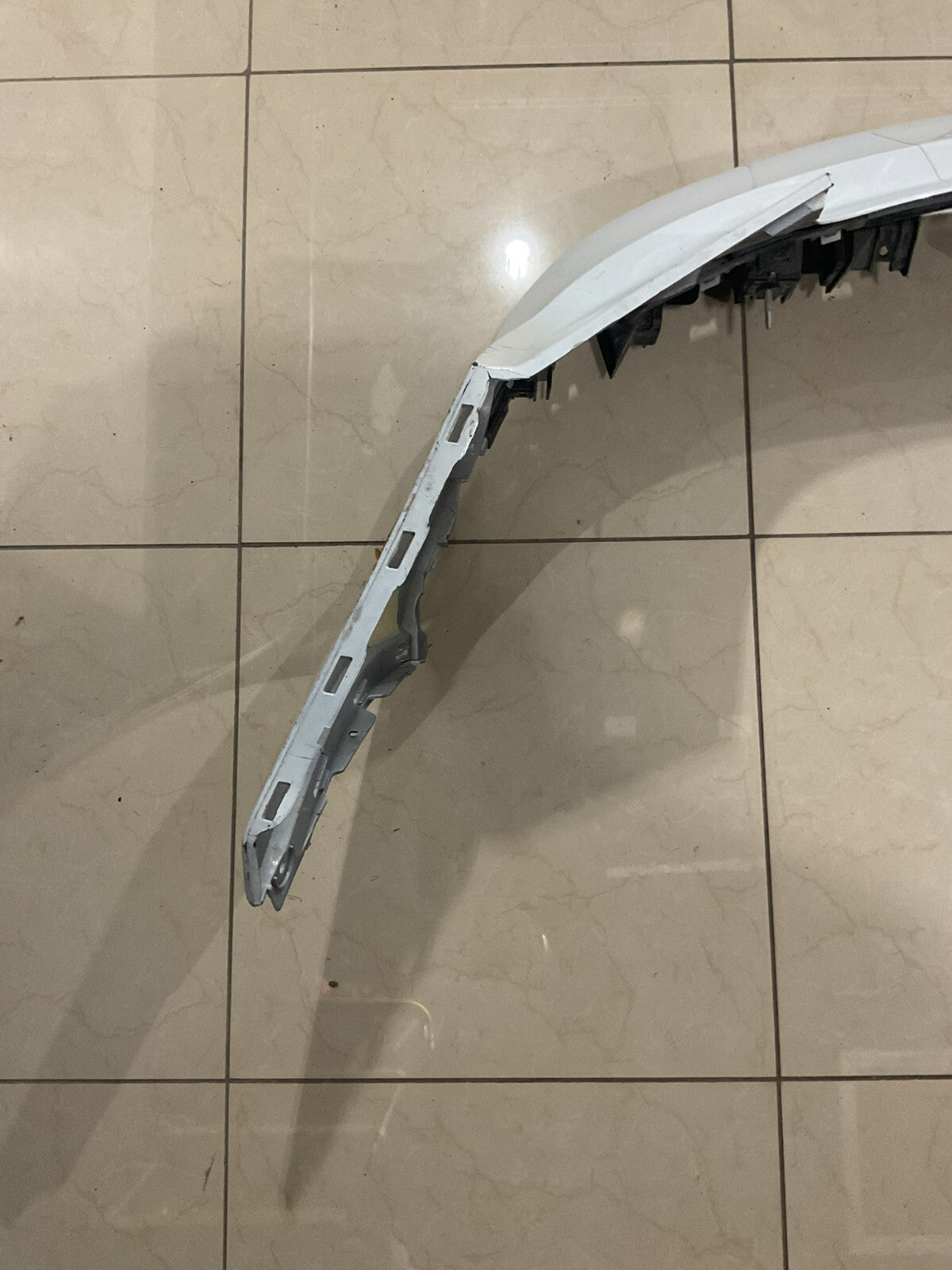 Rear Bumper Cover White 2018 2019 2020 Audi Q5 S Line SQ5 80A+807+385+F OEM
