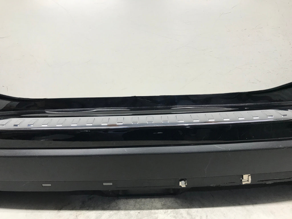 Rear Bumper Cover Black Nissan Rogue S/SL/SV/SV Hyb 2017 2018 85022-6FL0H OEM