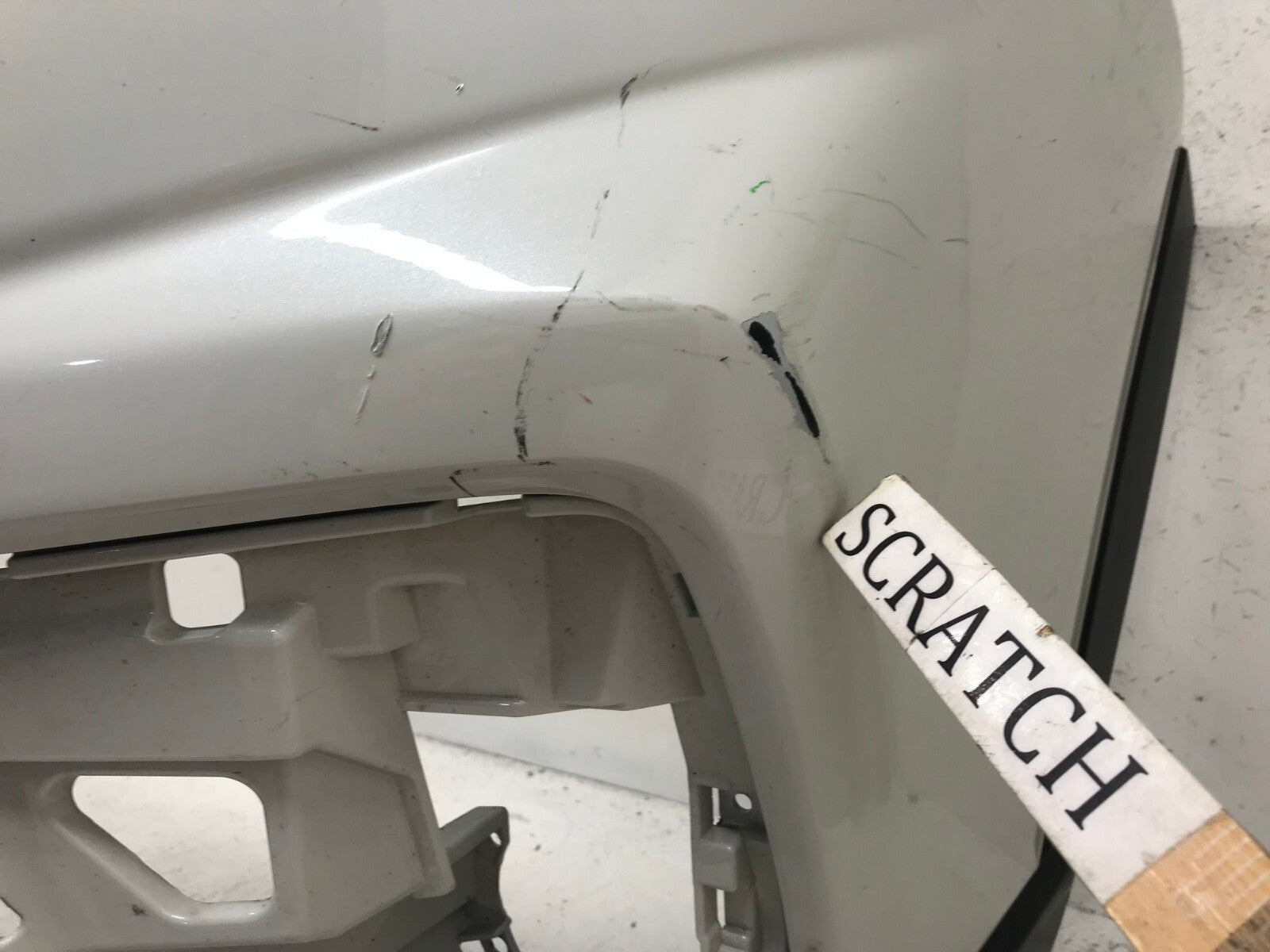 Front Bumper Cover White Subaru Forester Base Sport Touring 19 20 57704SJ010 OEM