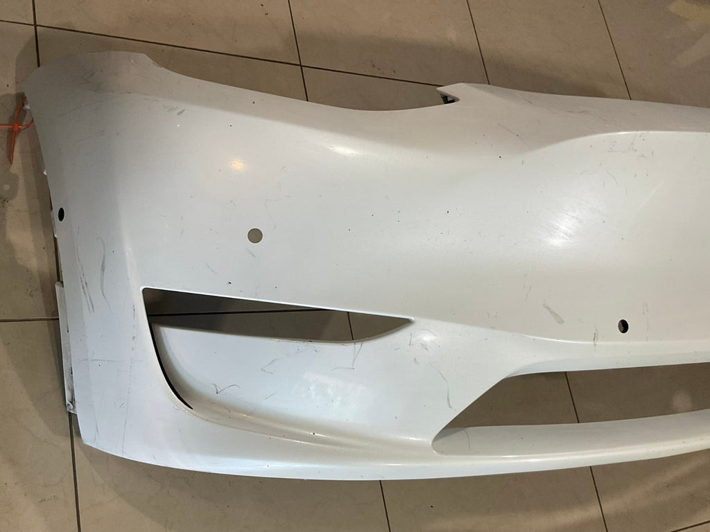 Front Bumper Cover White 2020-2023 Tesla Model Y MY CAPA
