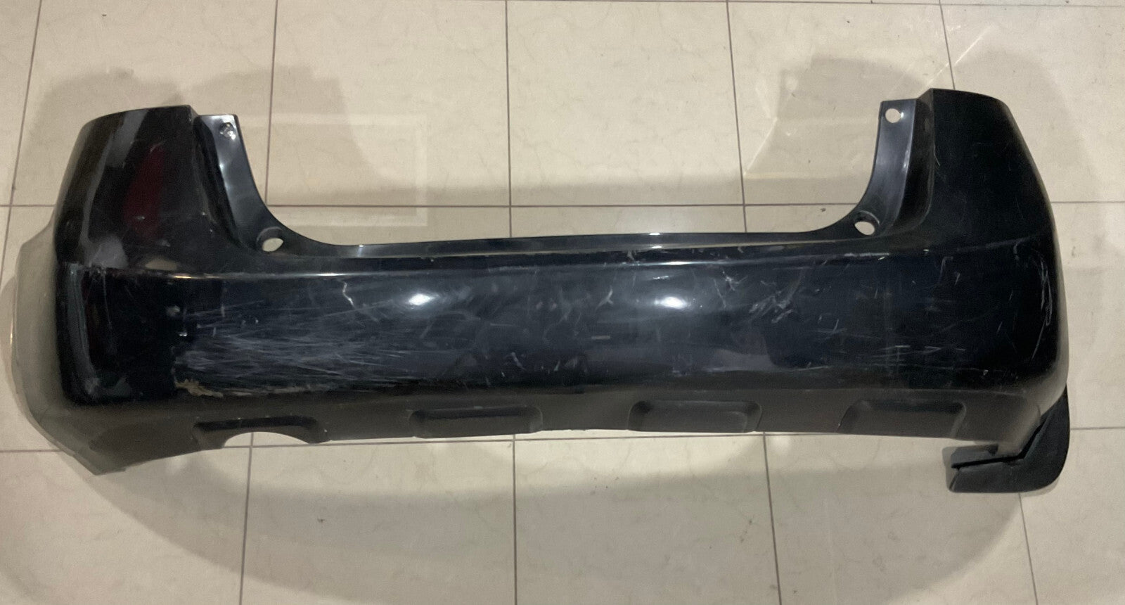 Rear Bumper Cover Grey Nissan Rogue Select SL SV S 2014 2015 85022-JM04H OEM