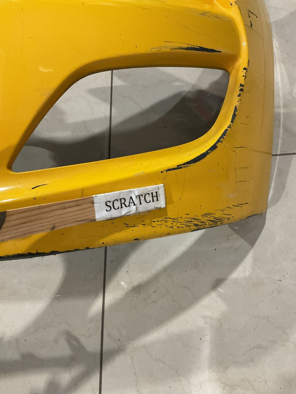 Front Bumper Cover Yellow Hyundai Veloster 2012-2017 86511+v20000 OEM