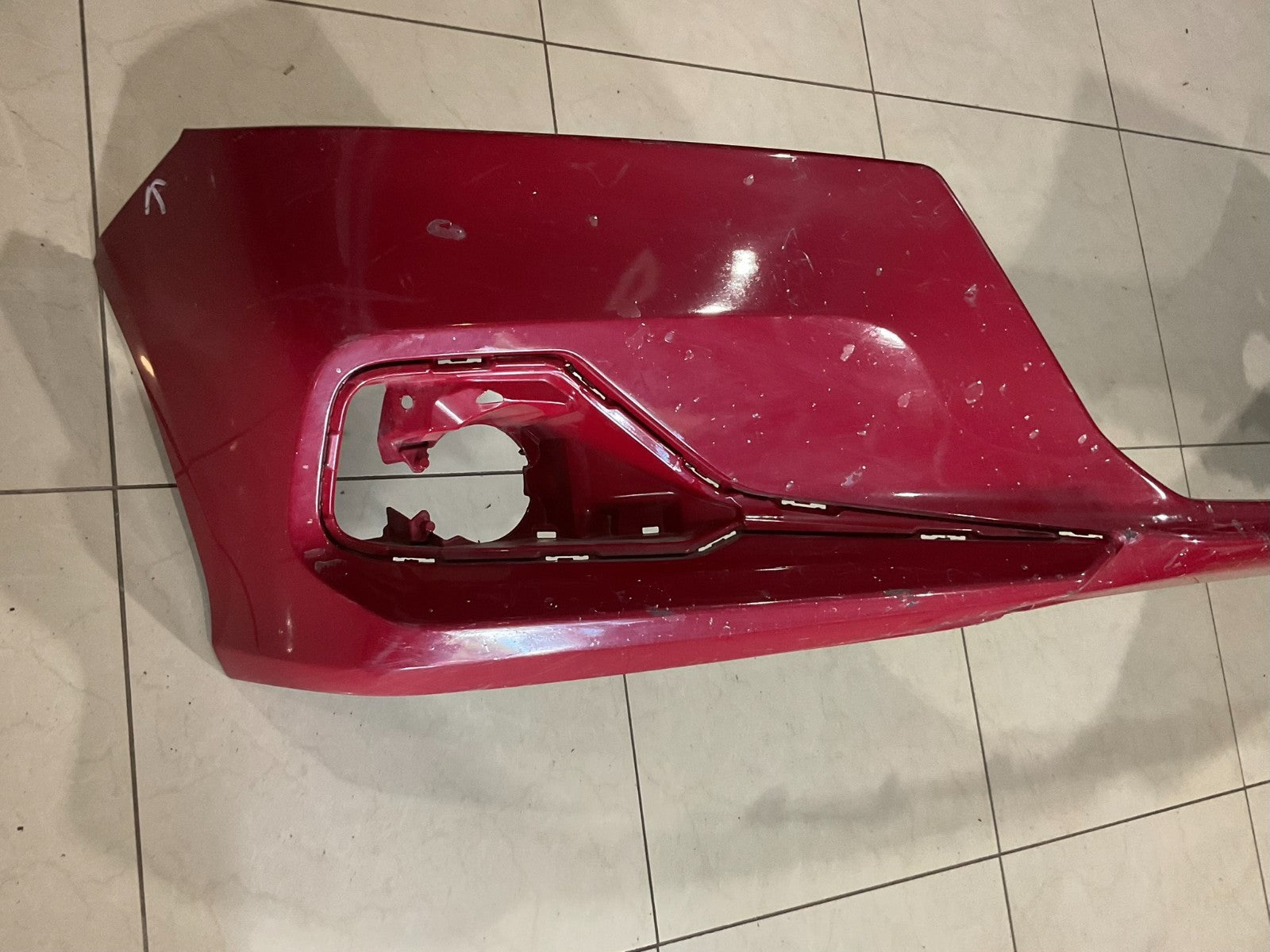 Front Bumper Cover Red 2021 2022 Honda Accord 71101tva+5000 OEM