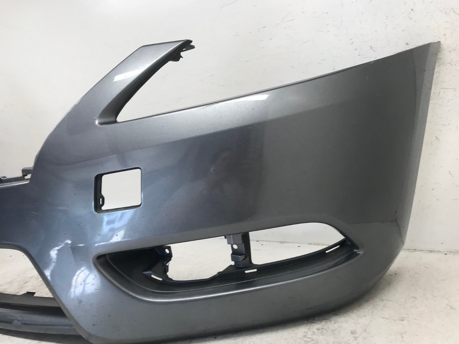 Front Bumper Cover Gray Nissan Sentra 2013-2015 62022-3SH0H OEM
