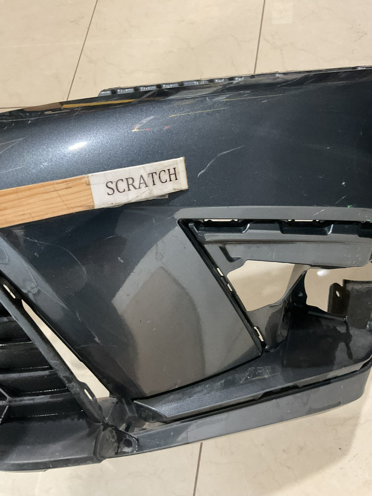 Front Bumper Cover Dark Grey 2022-2023 Honda Civic 71101+T20+A000 OEM