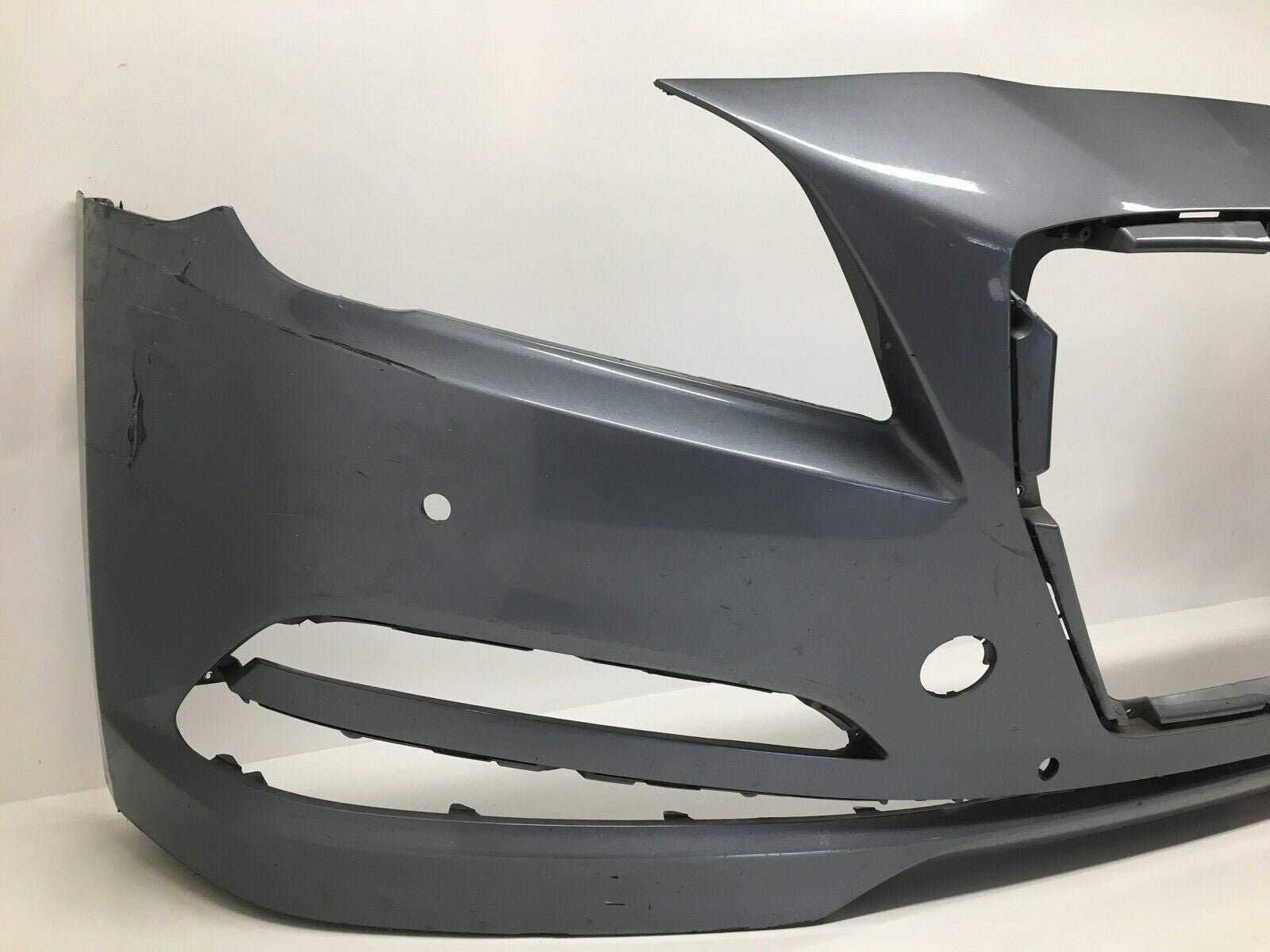 Front Bumper Cover Hyundai Genesis Sedan w/o Sensors w/o Lamp Washers 15 16 OEM