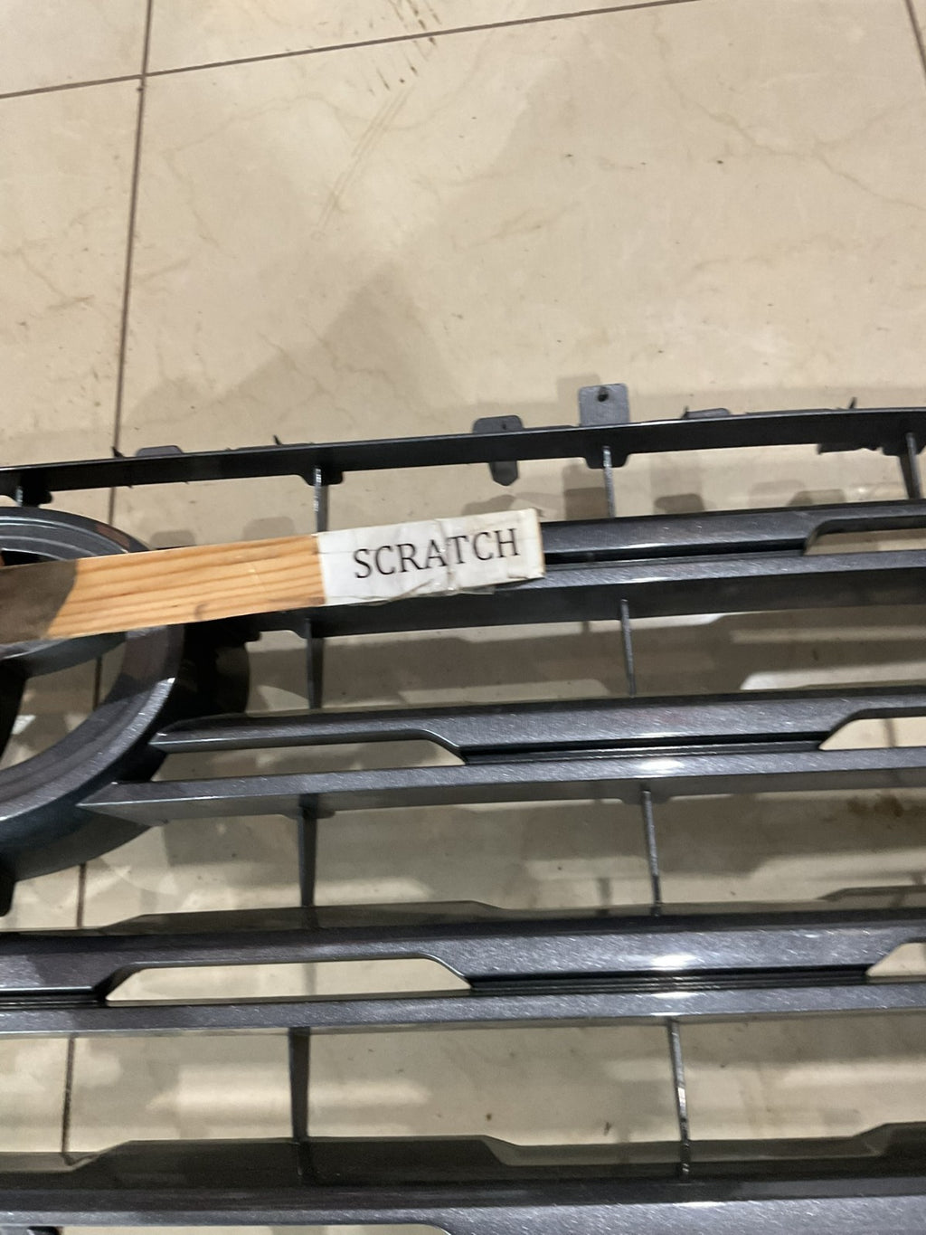Grille Grill Grey 2022-2024 Toyota Tundra CAPA