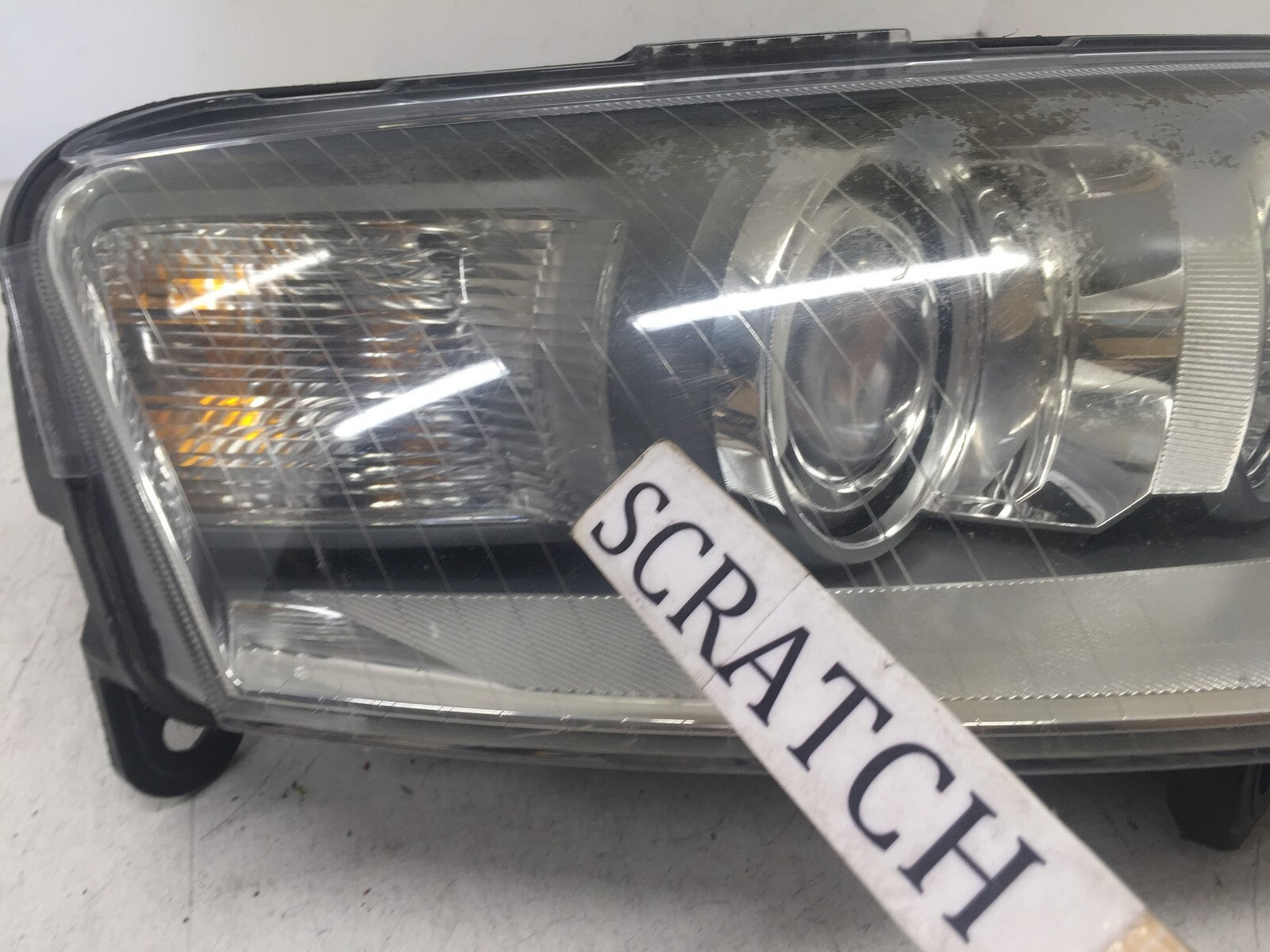 Xenon Hid Afs Headlight Damaged Passenger RH Audi A6 S6 C6 05-09 4F0941004BD OEM