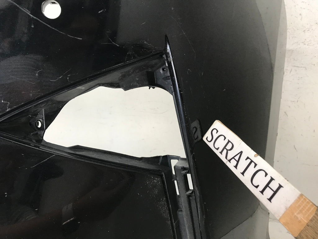 Front Bumper Cover Black Lexus RX350 RX450H 16-18 w/Sensor Holes 52119-0E270 OEM