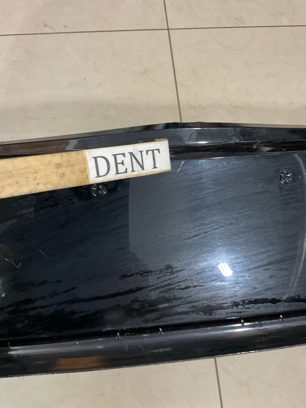 Rear Bumper Cover Black 2021-2023 Ford Mustang Mach-E lj8b+17d781 OEM
