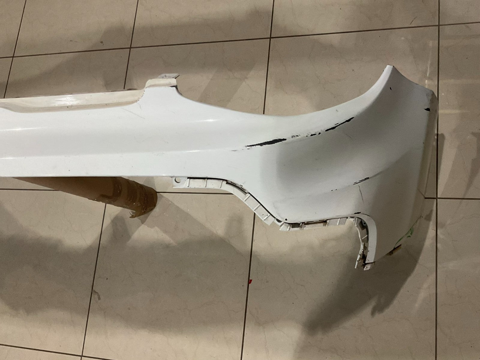 Front Upper Bumper Cover White 2017 2018 2019 Kia Soul 86511-b2500 OEM
