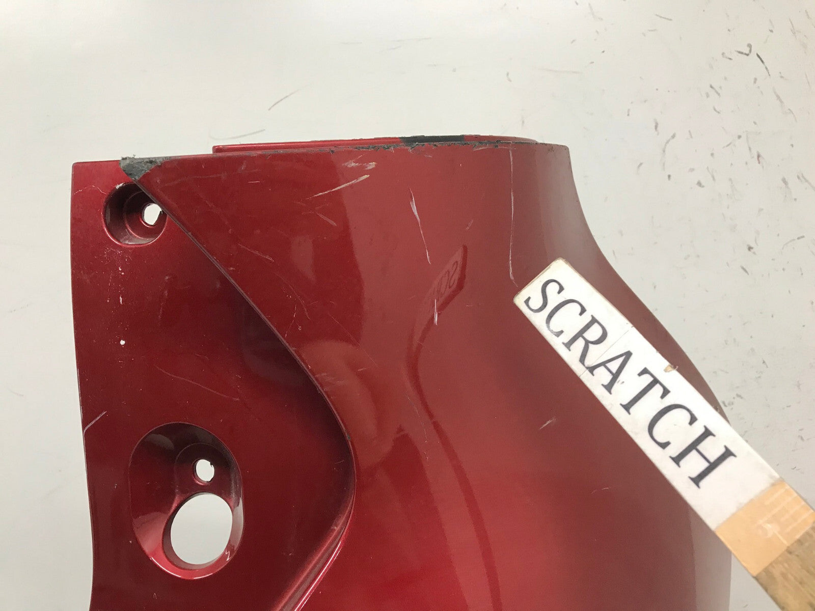 Rear Bumper Cover Nissan Kicks SR Red 2018-2019 85022-5RB0H OEM