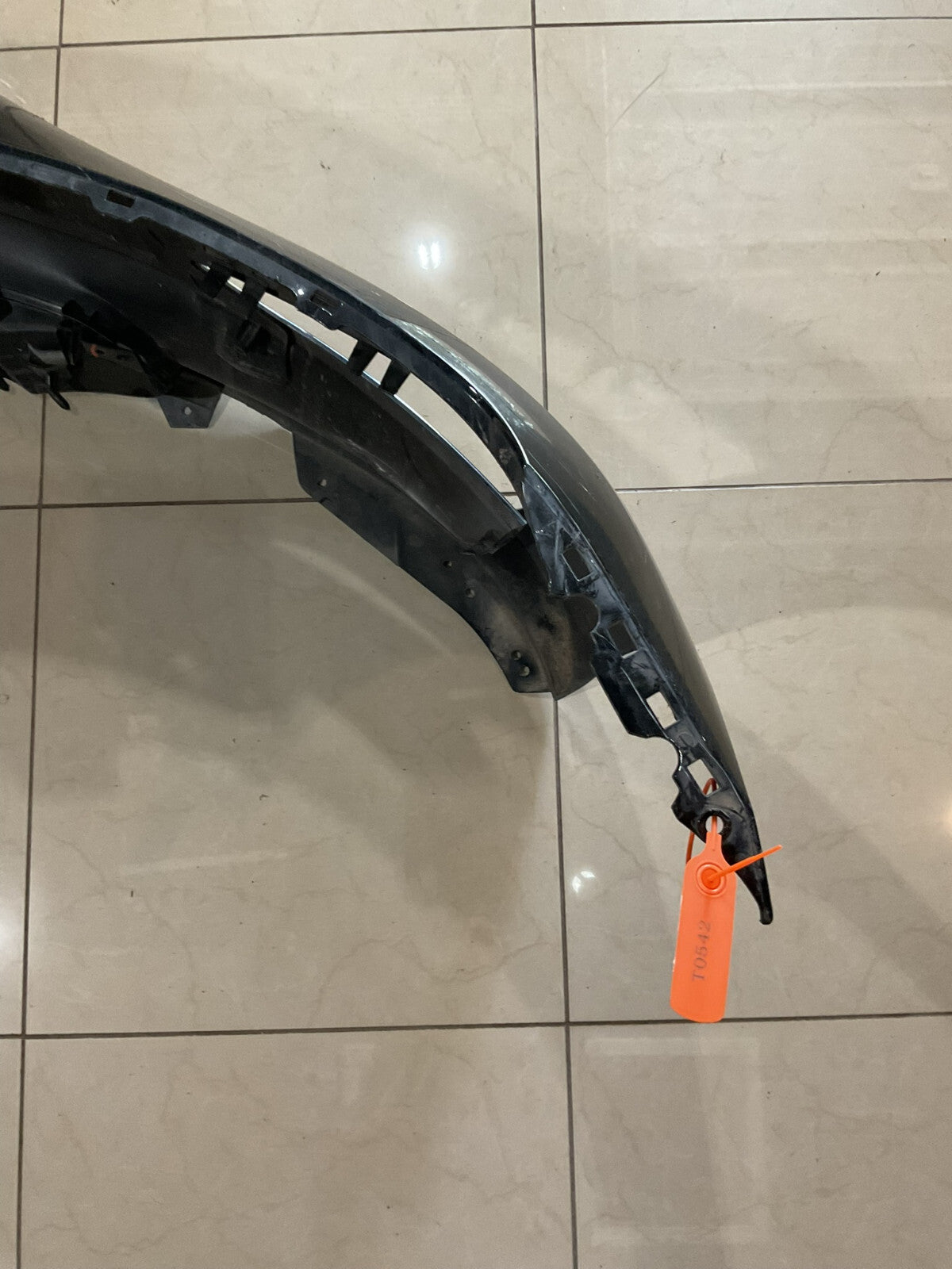 Front Bumper Cover Black 2017-2021 Tesla Model 3 CAPA