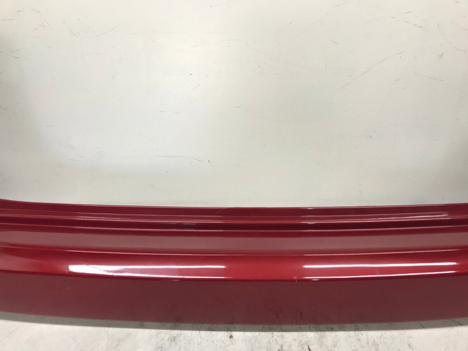 Rear Bumper Cover Kia Sportage EX LX SX Turbo w/Sensor Holes Red 17-19 OEM