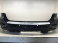 Rear Bumper Cover Black Nissan Pathfinder SV Platinum 17-19 w/Sensor Holes OEM