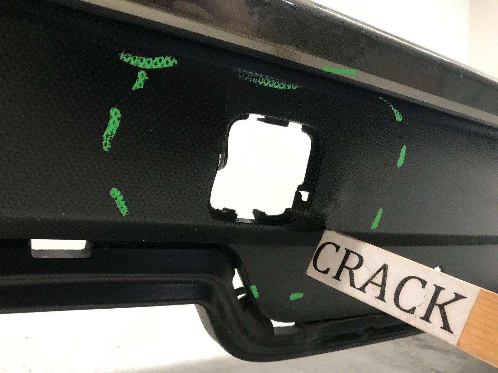 Rear Bumper Cover Green Subaru Forester Sport Touring 19 2020 w/Sensor Holes OEM
