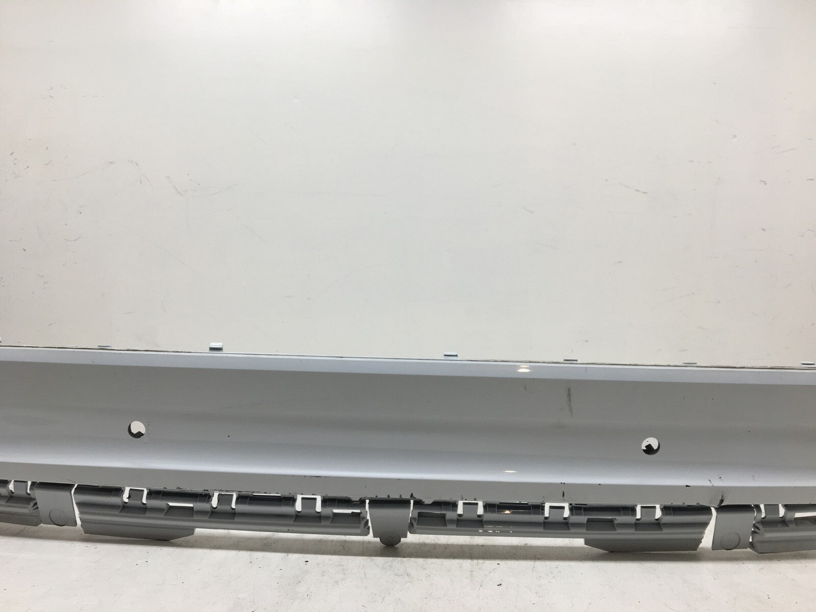 Rear Lower Bumper Cover Audi Q7 Premium Plus Prestige w/Sensor Holes 2017 OEM