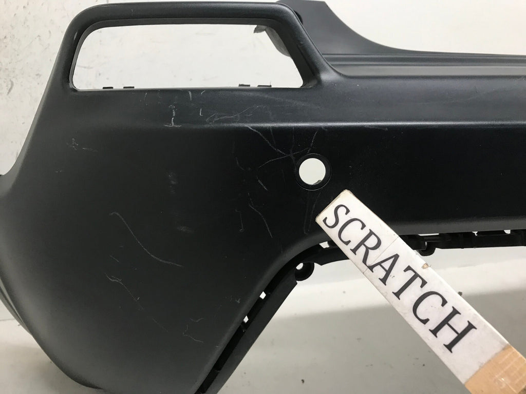 Rear Bumper Cover Black Jeep Cherokee 2019-2022 w/Sensor Holes 68287434AC OEM