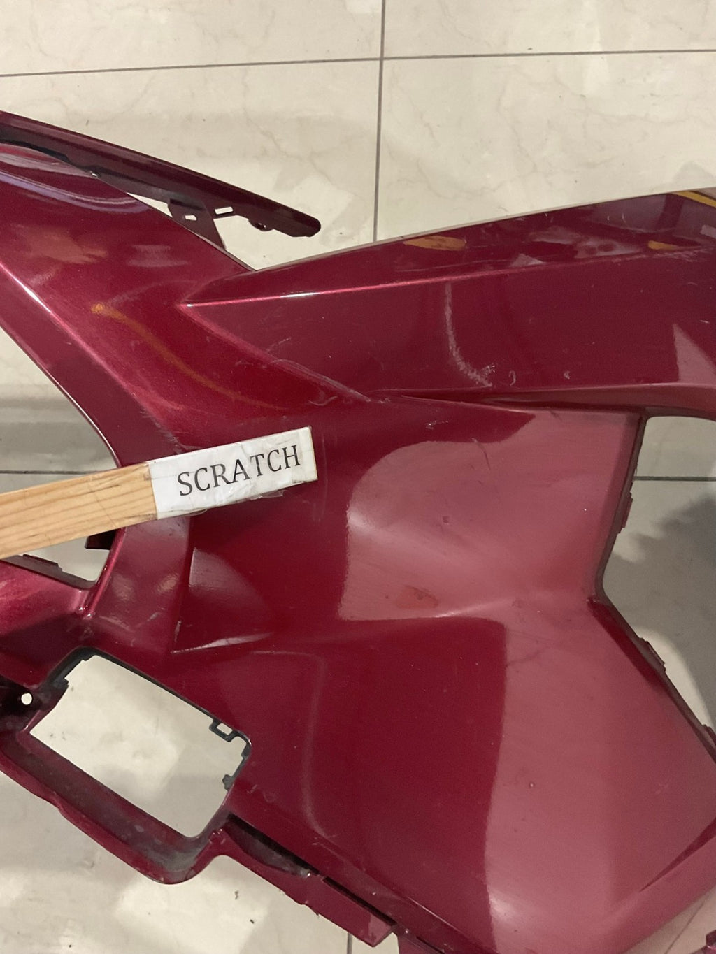 Front Bumper Cover Red 2022-2023 Toyota RAV4 52119 42b20 OEM