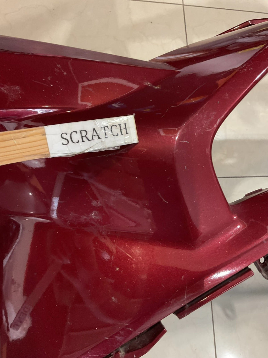 Front Bumper Cover Red Toyota RAV4 2019-2021 52119+0r200 OEM