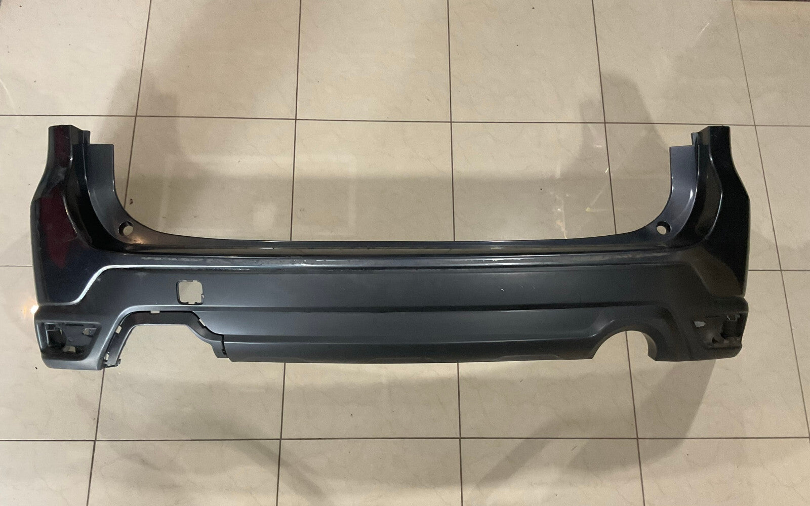 Rear Bumper Cover Dark Grey Subaru Forester Base Ltd Premium 2019 57704SJ300 OEM