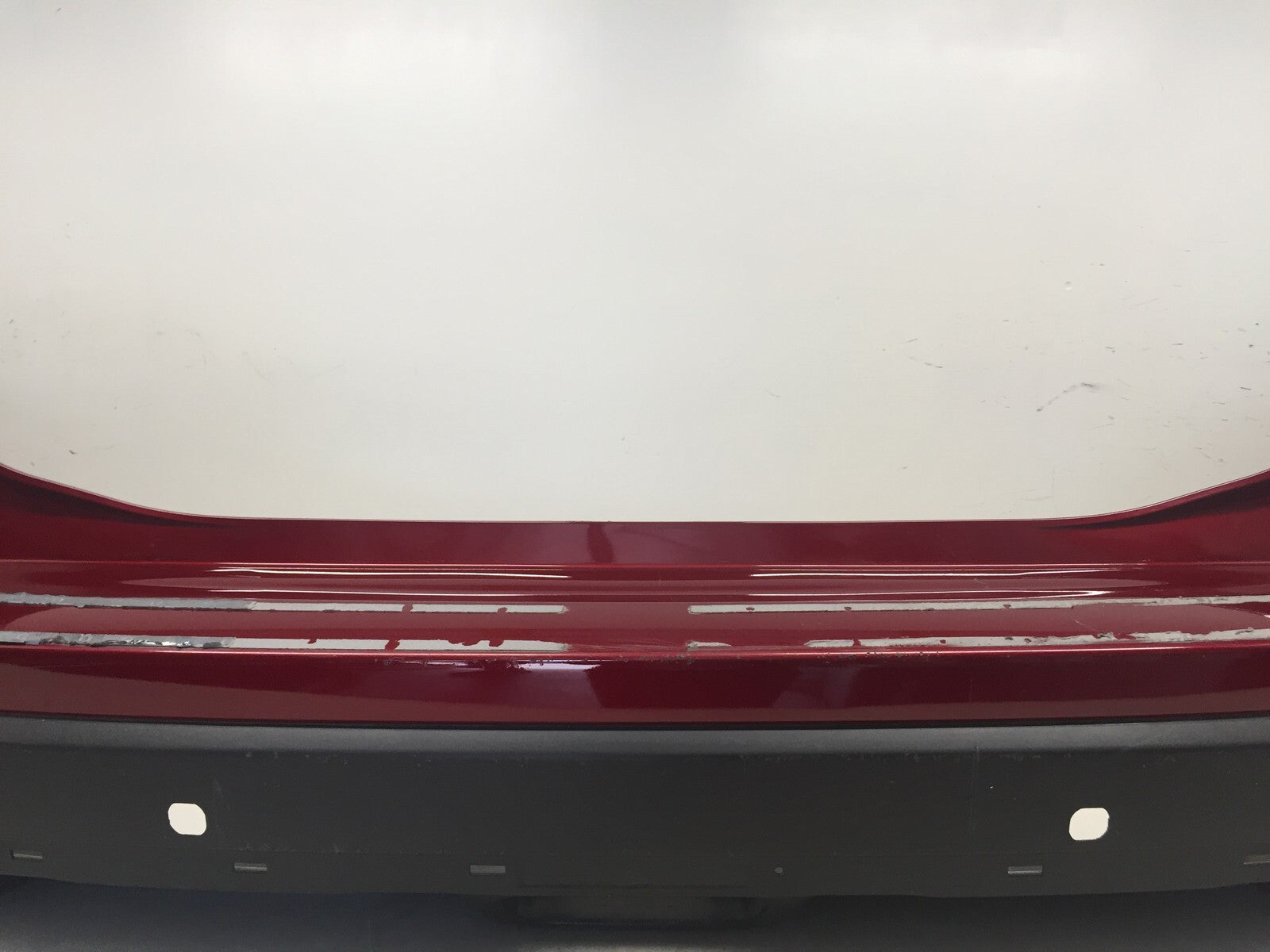 Rear Bumper Cover Nissan Rogue S SL SV SV Hybrid SL Hy w/Sensor Holes 17 18 OEM